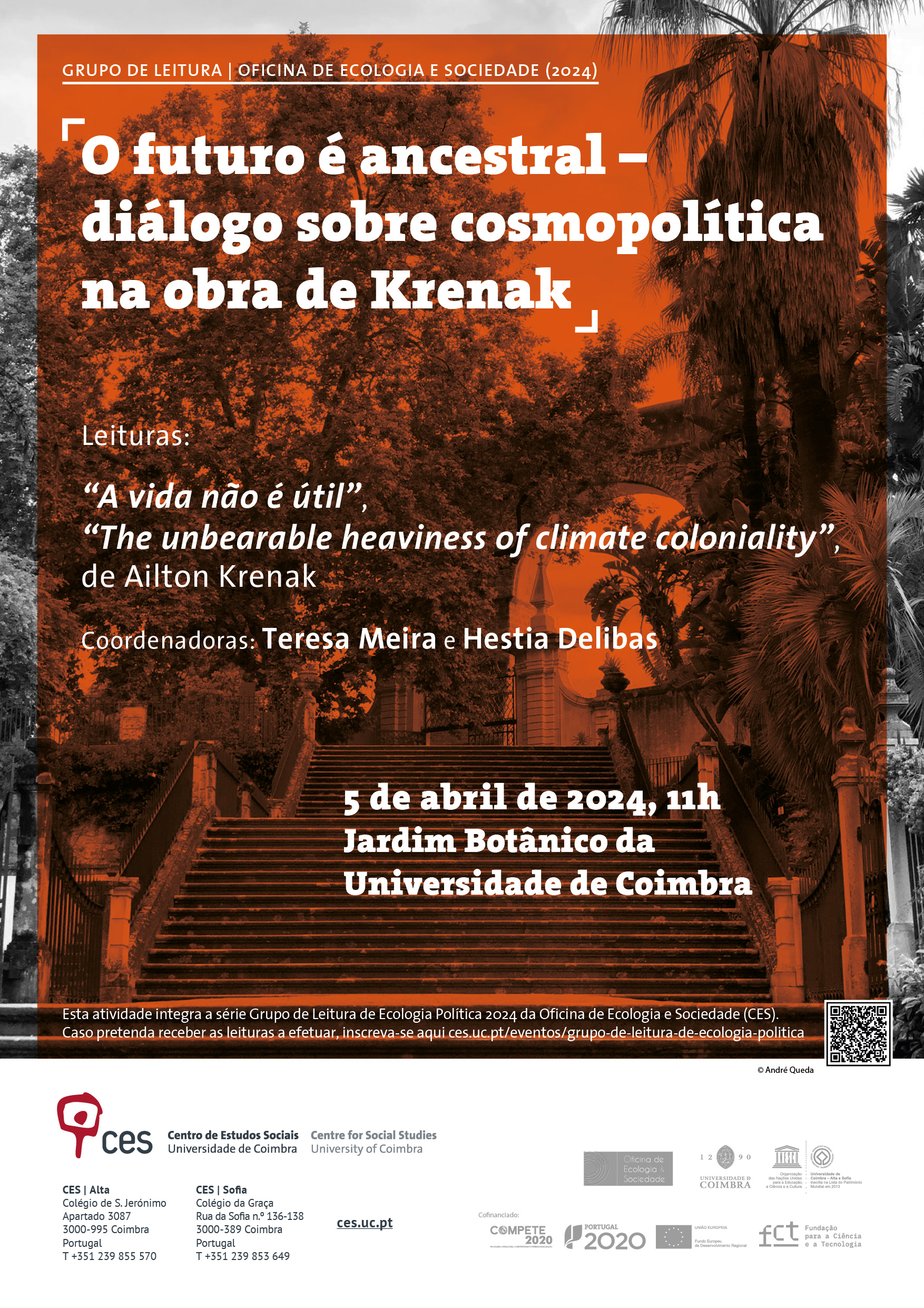 April: The future is ancestral - dialogue on cosmopolitics in Krenak's work<span id="edit_44823"><script>$(function() { $('#edit_44823').load( "/myces/user/editobj.php?tipo=evento&id=44823" ); });</script></span>