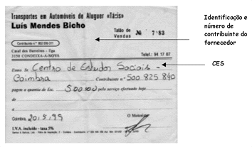 Exemplo de Recibo