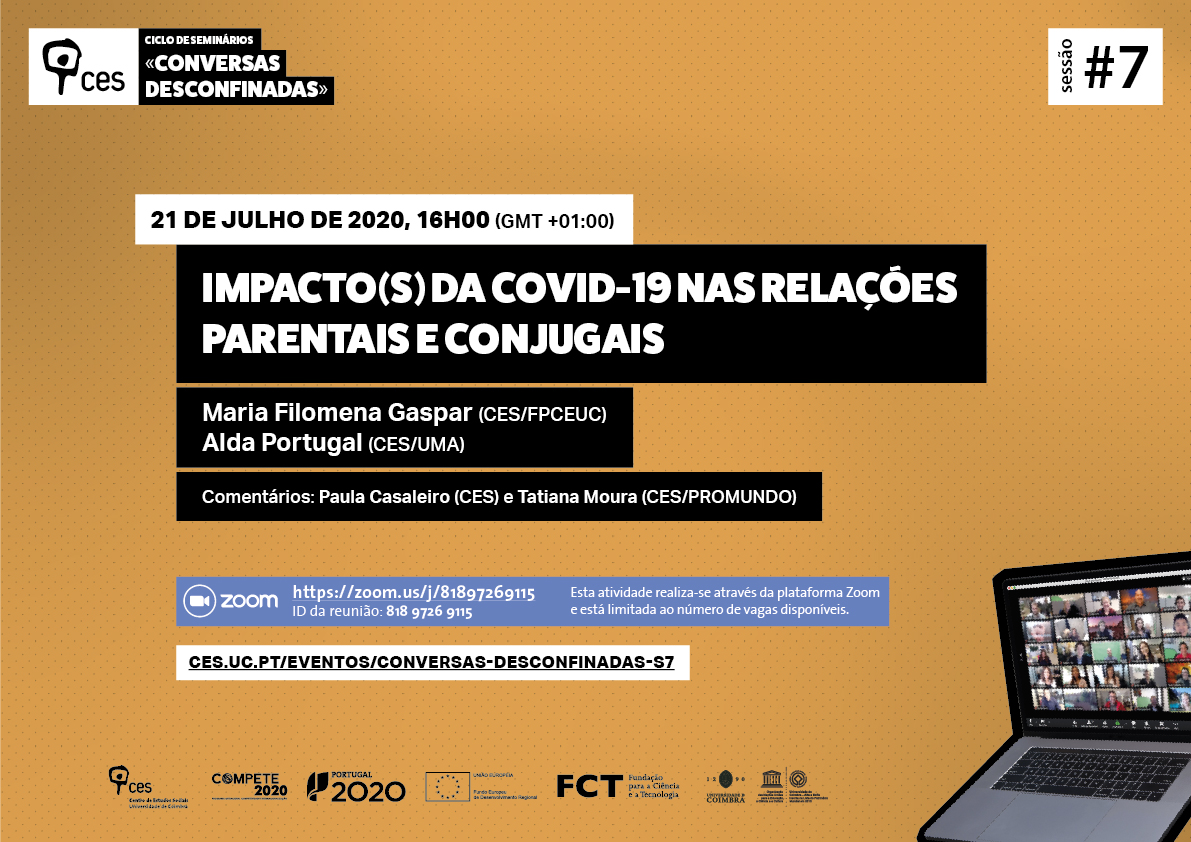 Impacto(s) da COVID-19 nas relações parentais e conjugais<span id="edit_29928"><script>$(function() { $('#edit_29928').load( "/myces/user/editobj.php?tipo=evento&id=29928" ); });</script></span>