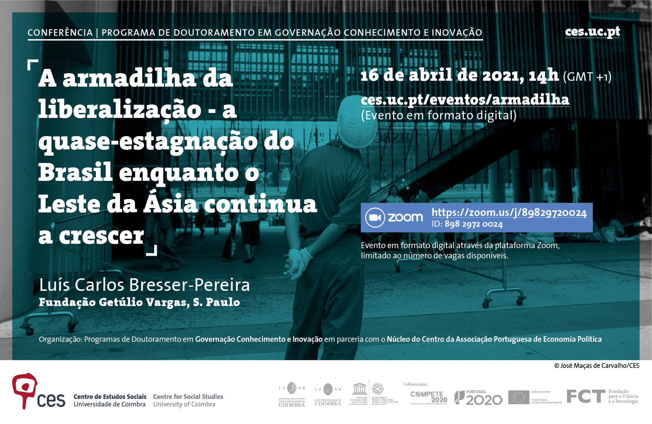 The liberalisation trap - Brazil's quasi-stagnation while East Asia continues to grow<span id="edit_33281"><script>$(function() { $('#edit_33281').load( "/myces/user/editobj.php?tipo=evento&id=33281" ); });</script></span>