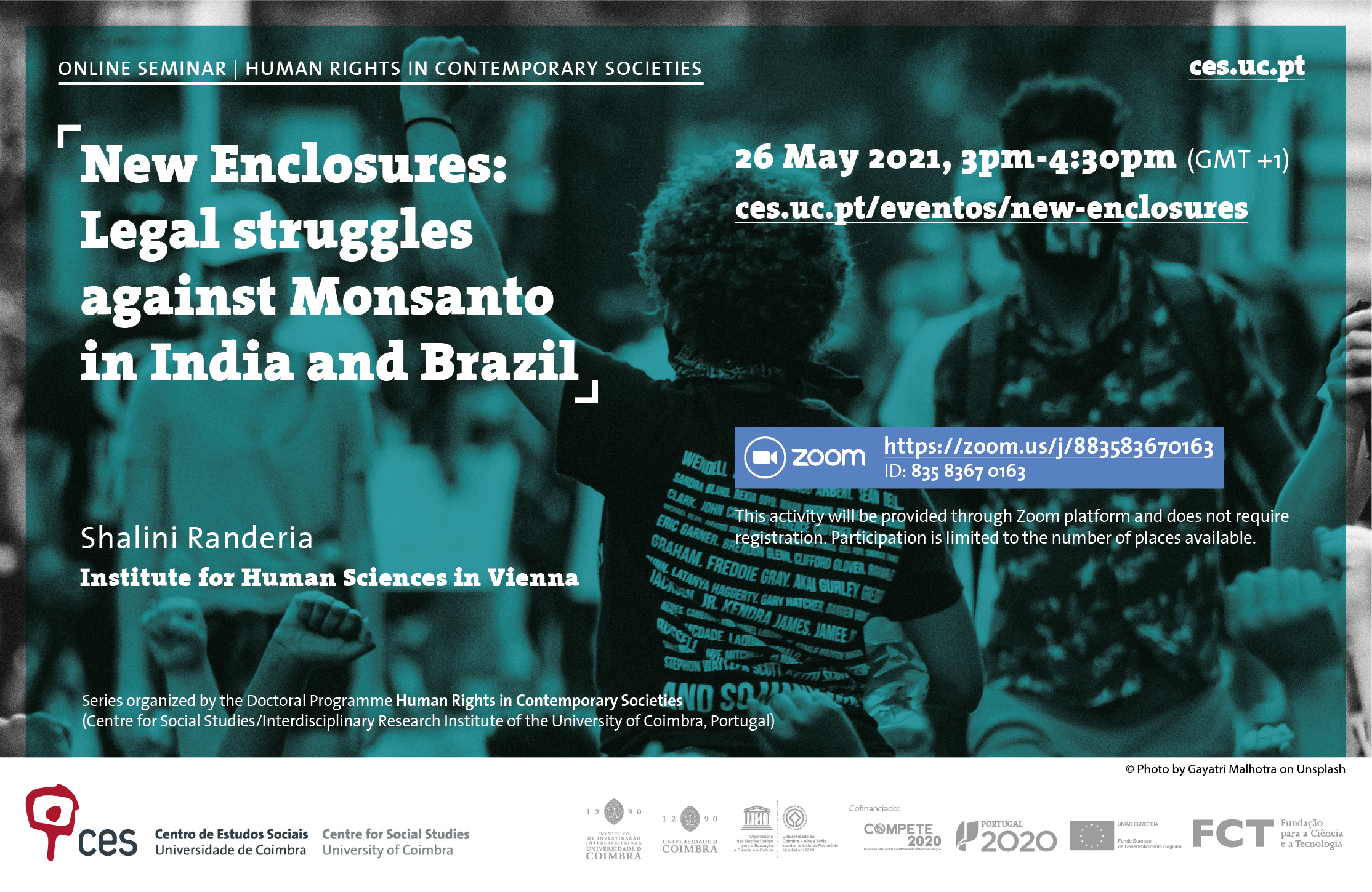 New Enclosures:  Legal struggles against Monsanto in India and Brazil<span id="edit_33522"><script>$(function() { $('#edit_33522').load( "/myces/user/editobj.php?tipo=evento&id=33522" ); });</script></span>