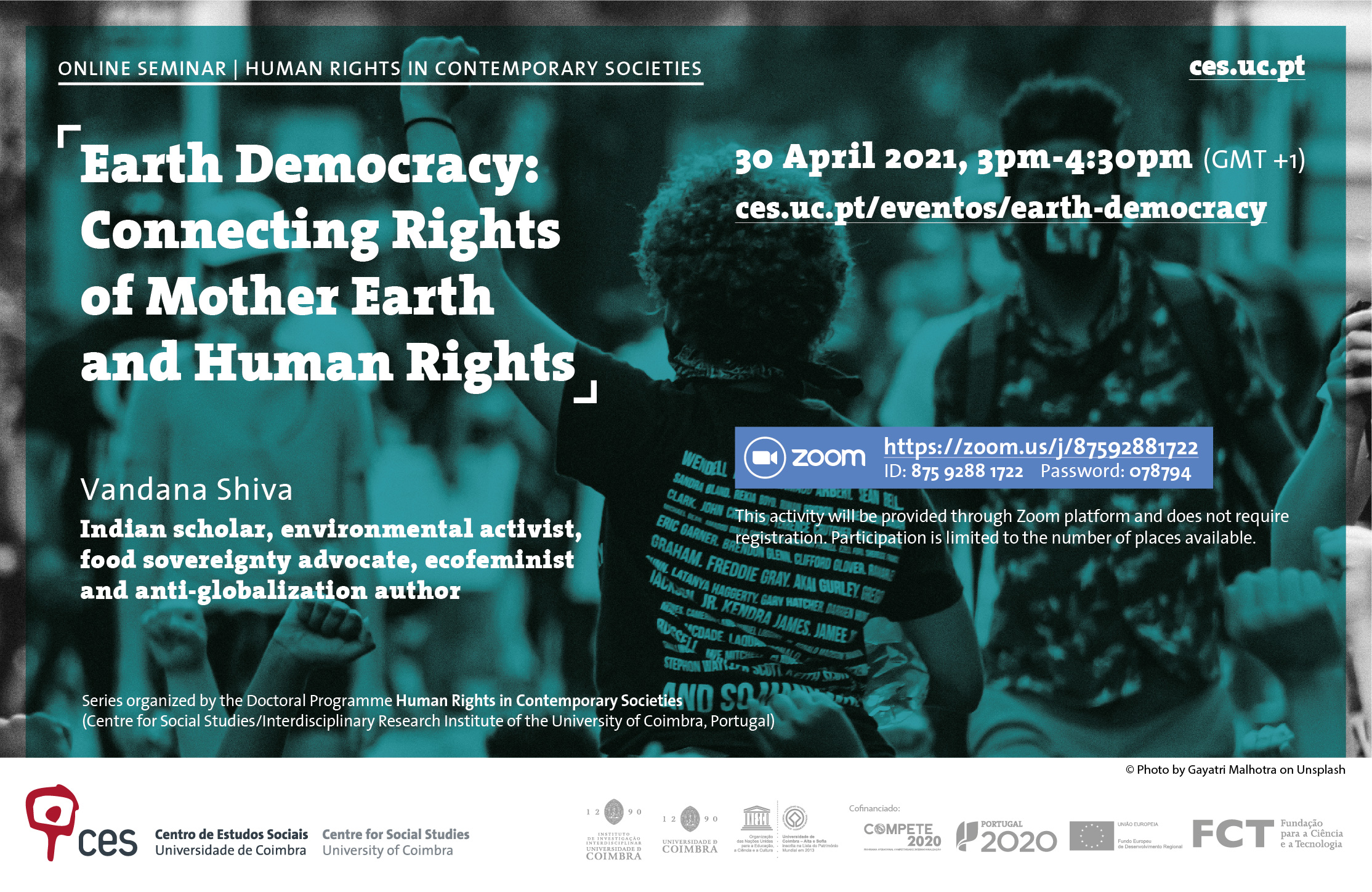 Earth Democracy: Connecting Rights of Mother Earth and Human Rights<span id="edit_33796"><script>$(function() { $('#edit_33796').load( "/myces/user/editobj.php?tipo=evento&id=33796" ); });</script></span>