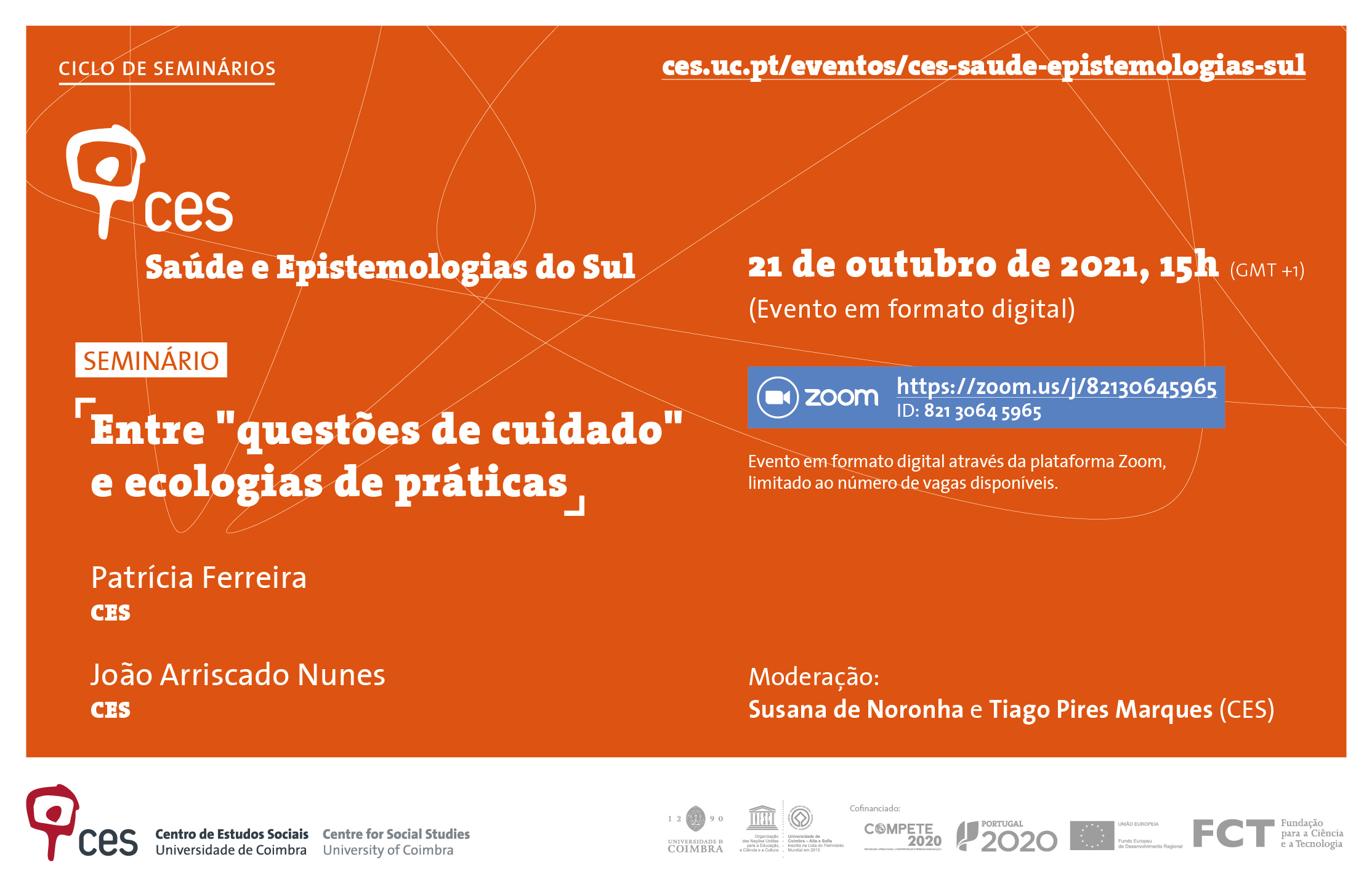 Between "issues of care" and ecologies of practices  <span id="edit_35083"><script>$(function() { $('#edit_35083').load( "/myces/user/editobj.php?tipo=evento&id=35083" ); });</script></span>