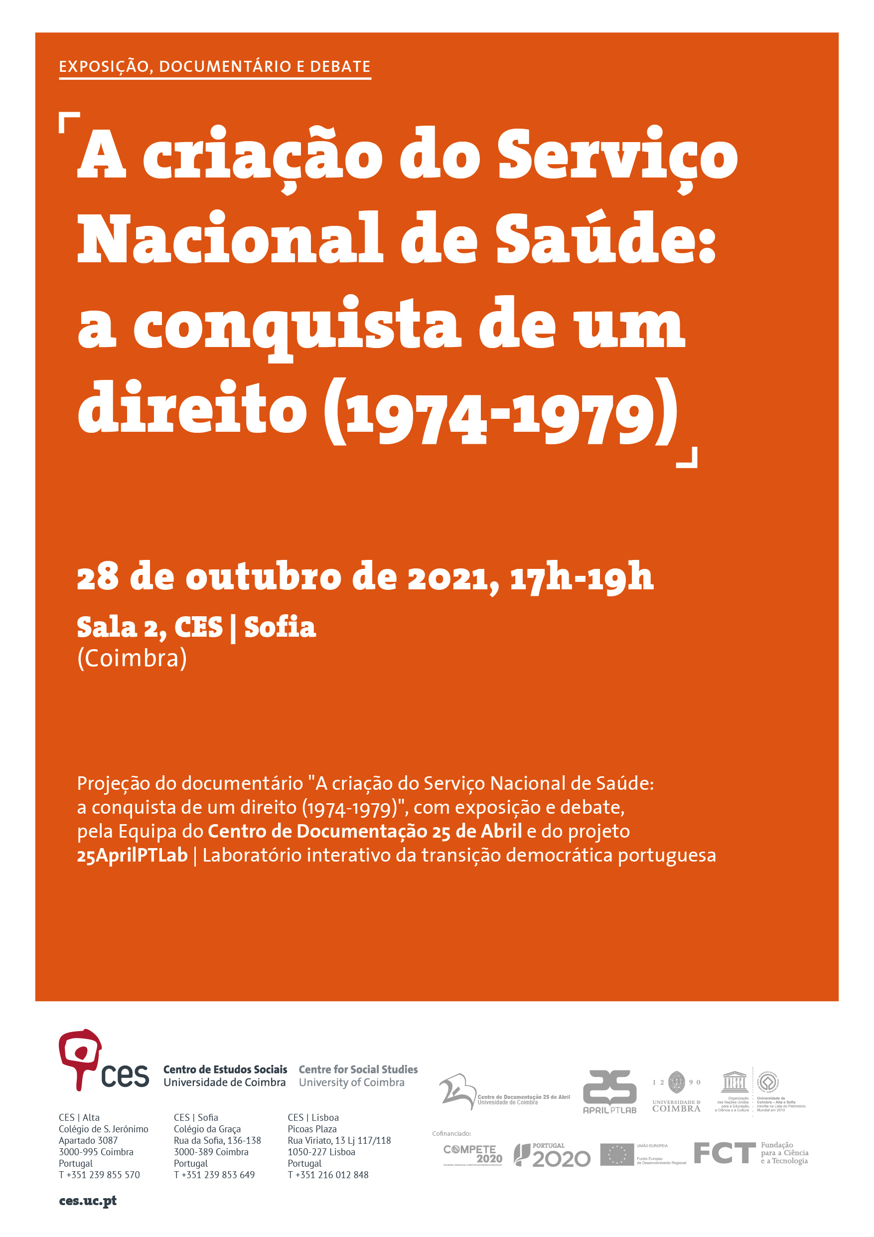 Creating the National Health System: conquering a right (1974-1979)<span id="edit_35408"><script>$(function() { $('#edit_35408').load( "/myces/user/editobj.php?tipo=evento&id=35408" ); });</script></span>