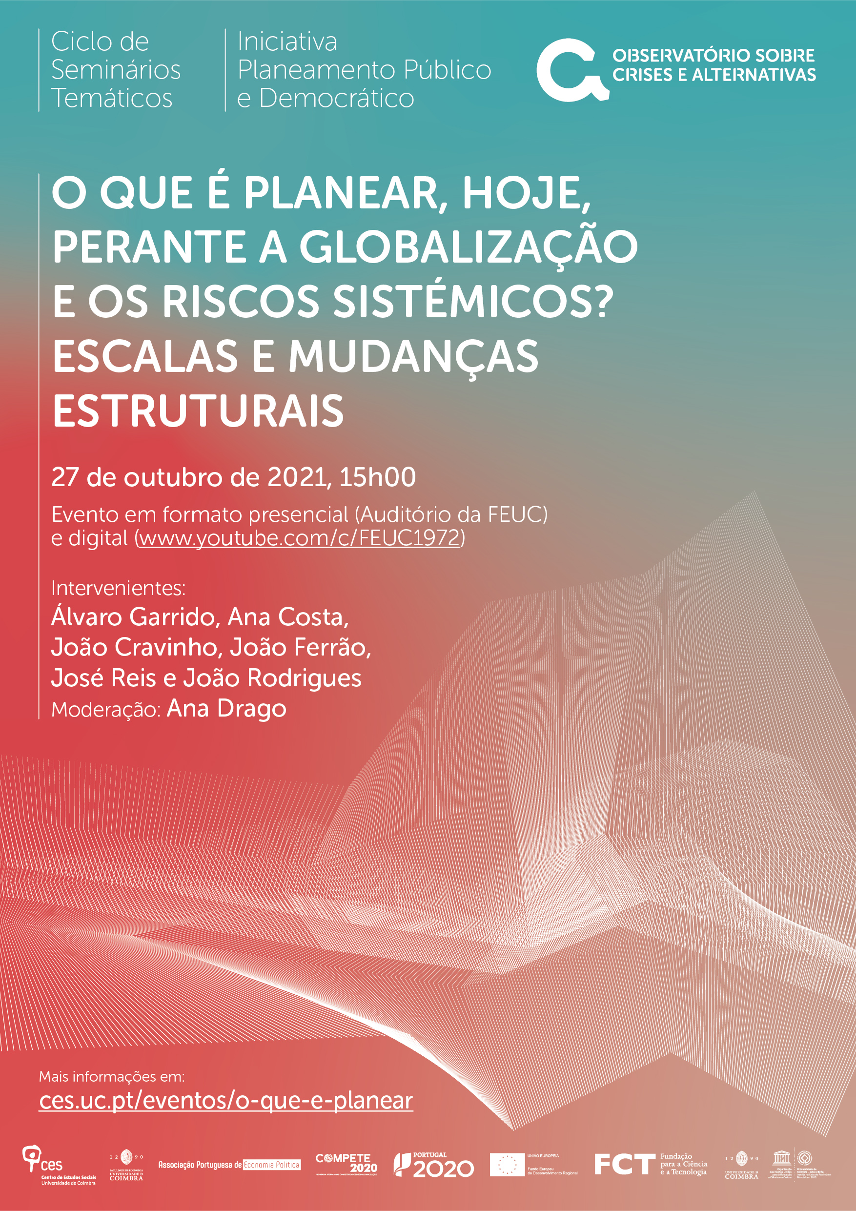 What is planning today, in the face of globalisation and systemic risks? Scale and structural changes<br />

	 <span id="edit_35649"><script>$(function() { $('#edit_35649').load( "/myces/user/editobj.php?tipo=evento&id=35649" ); });</script></span>