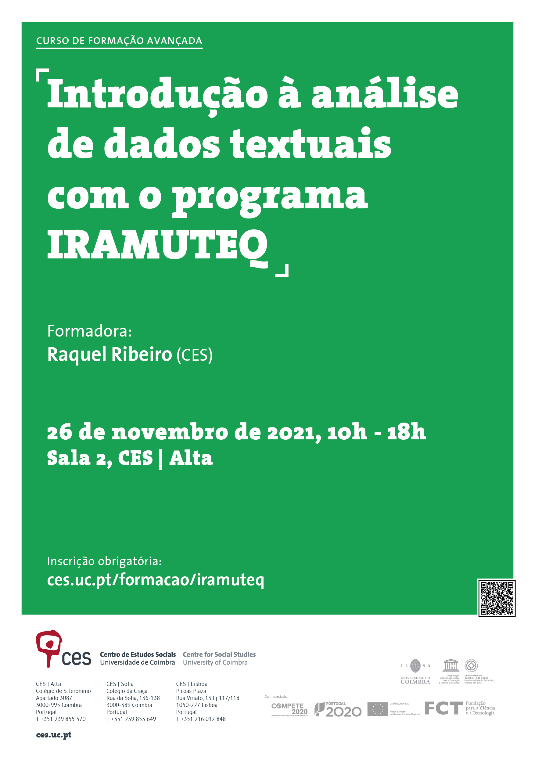 Introdução à análise de dados textuais com o programa IRAMUTEQ<span id="edit_35859"><script>$(function() { $('#edit_35859').load( "/myces/user/editobj.php?tipo=evento&id=35859" ); });</script></span>