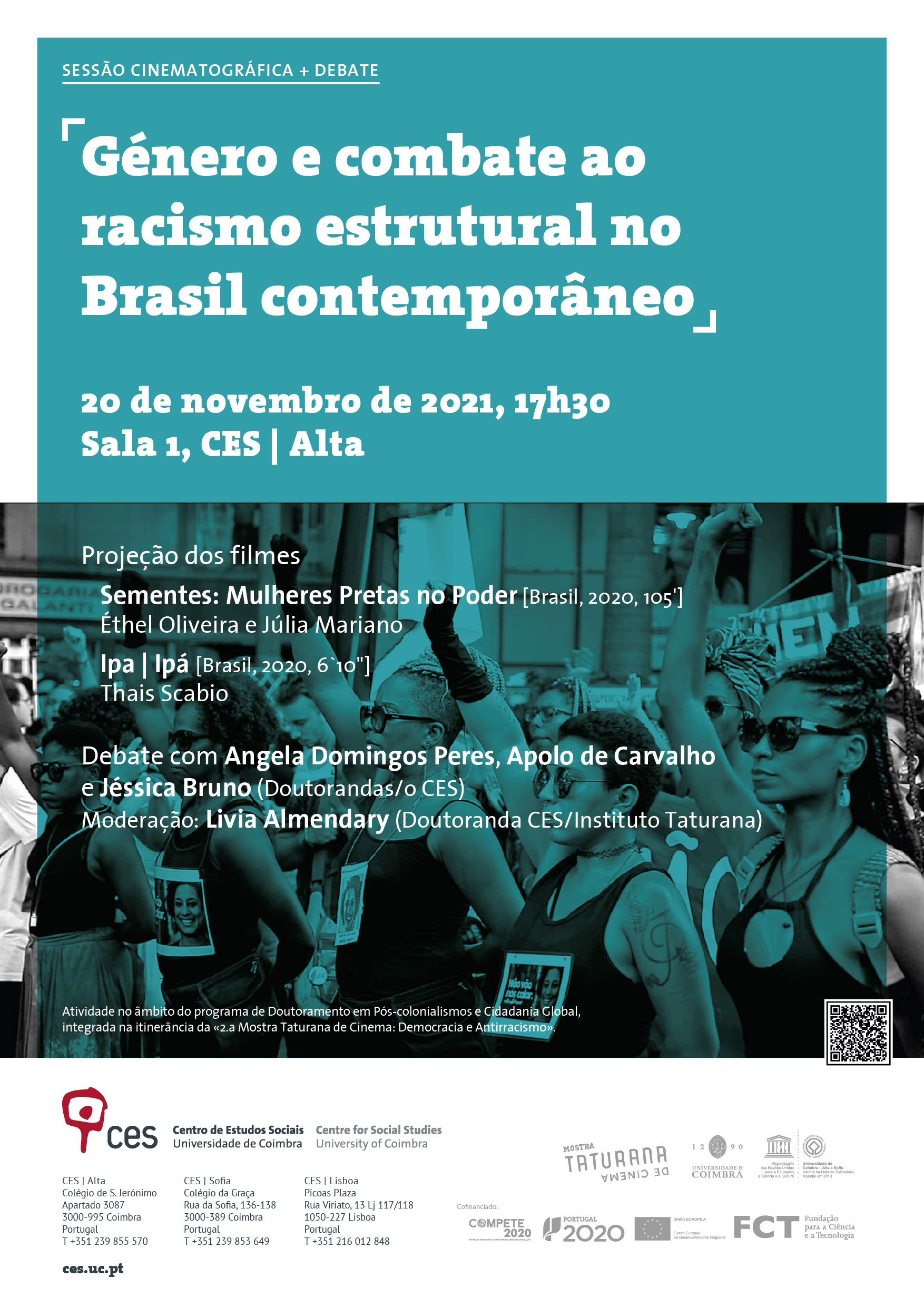 Gender and the struggle against structural racism in contemporary Brazil <span id="edit_35985"><script>$(function() { $('#edit_35985').load( "/myces/user/editobj.php?tipo=evento&id=35985" ); });</script></span>