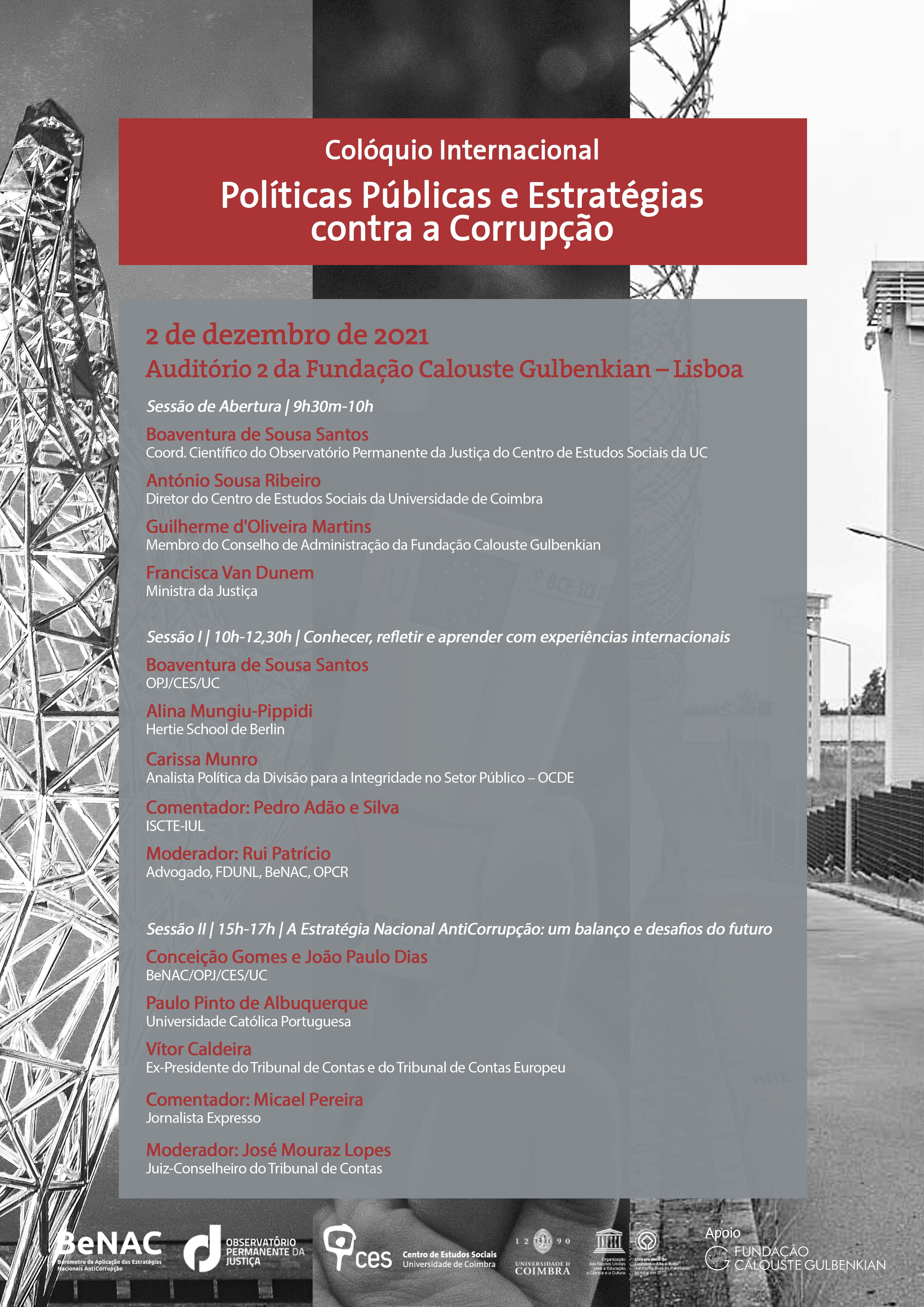 Public Policies and Anti-Corruption Strategies <br />
	 <br />
	 <span id="edit_36109"><script>$(function() { $('#edit_36109').load( "/myces/user/editobj.php?tipo=evento&id=36109" ); });</script></span>