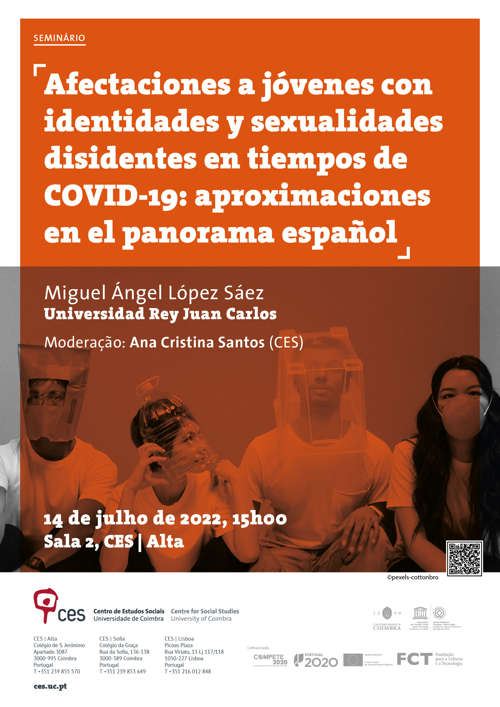 Afectaciones a jóvenes con identidades y sexualidades disidentes en tiempos de COVID-19: aproximaciones en el panorama español<span id="edit_39224"><script>$(function() { $('#edit_39224').load( "/myces/user/editobj.php?tipo=evento&id=39224" ); });</script></span>