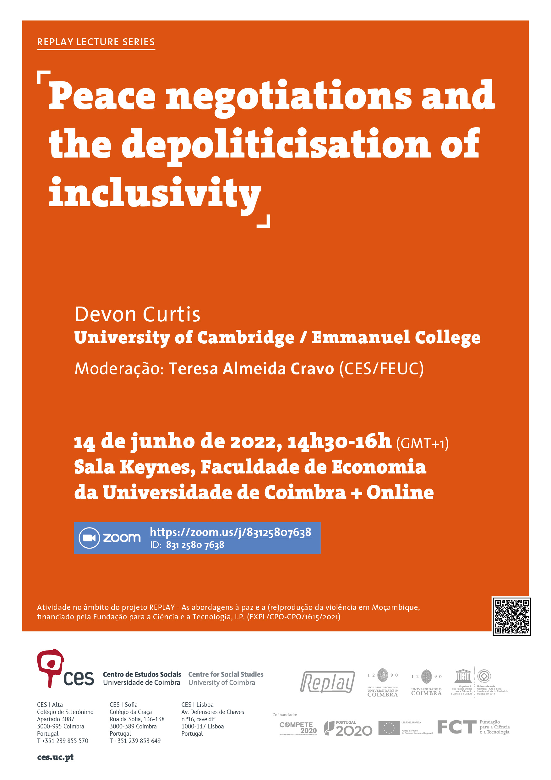 Peace negotiations and the depoliticisation of inclusivity<span id="edit_39240"><script>$(function() { $('#edit_39240').load( "/myces/user/editobj.php?tipo=evento&id=39240" ); });</script></span>