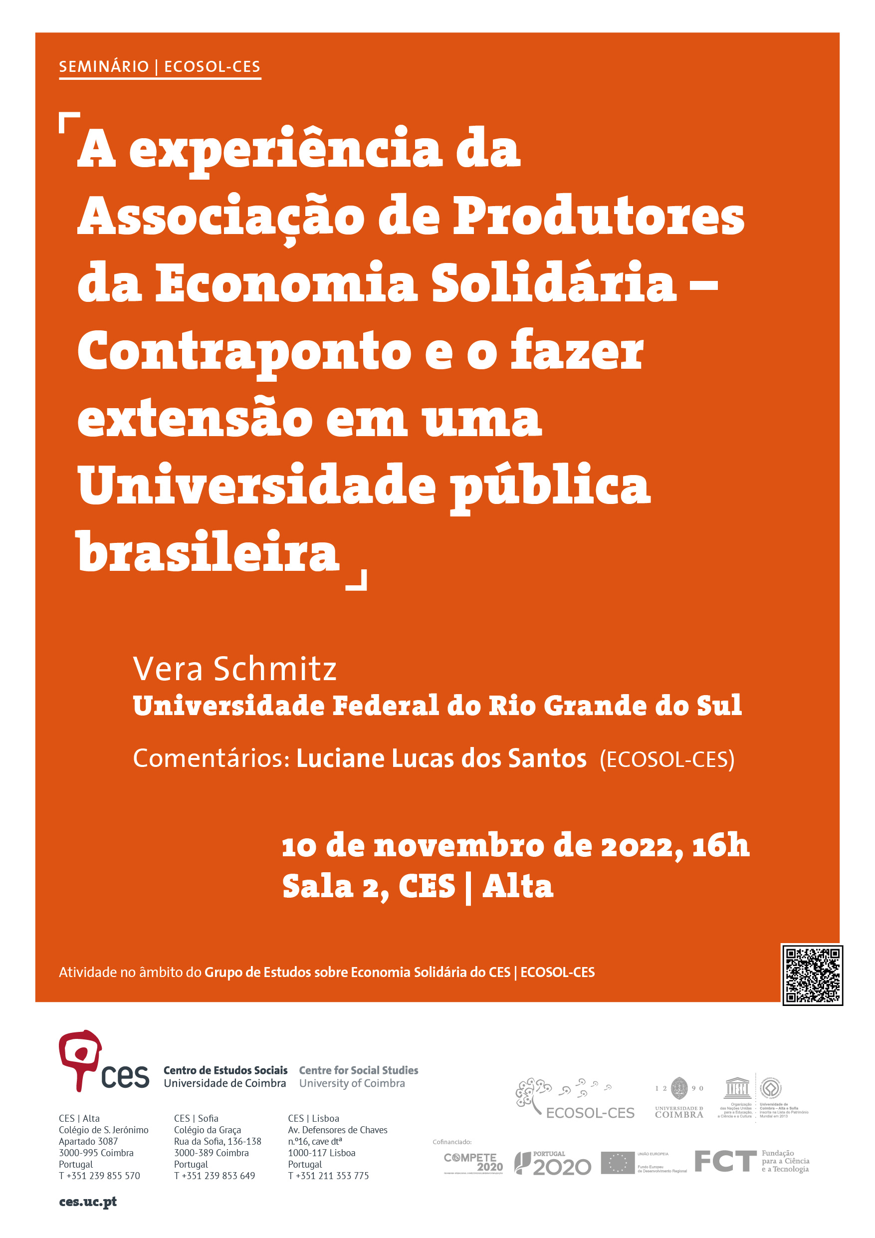 A experiência da Associação de Produtores da Economia Solidária – Contraponto e o fazer extensão em uma Universidade pública brasileira<span id="edit_40756"><script>$(function() { $('#edit_40756').load( "/myces/user/editobj.php?tipo=evento&id=40756" ); });</script></span>