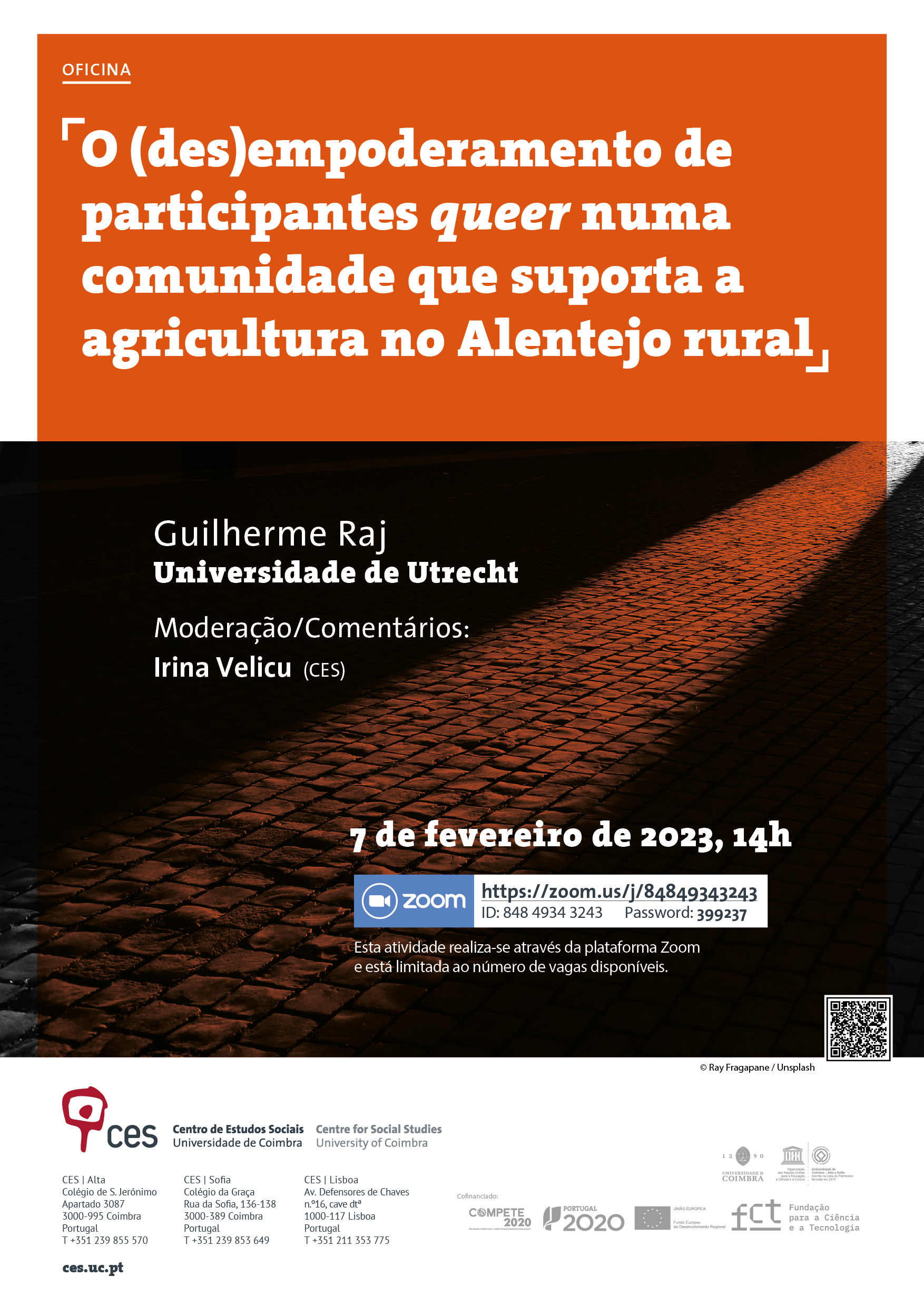 The (dis)empowerment of queer participants in a community supporting agriculture in rural Alentejo<span id="edit_41518"><script>$(function() { $('#edit_41518').load( "/myces/user/editobj.php?tipo=evento&id=41518" ); });</script></span>