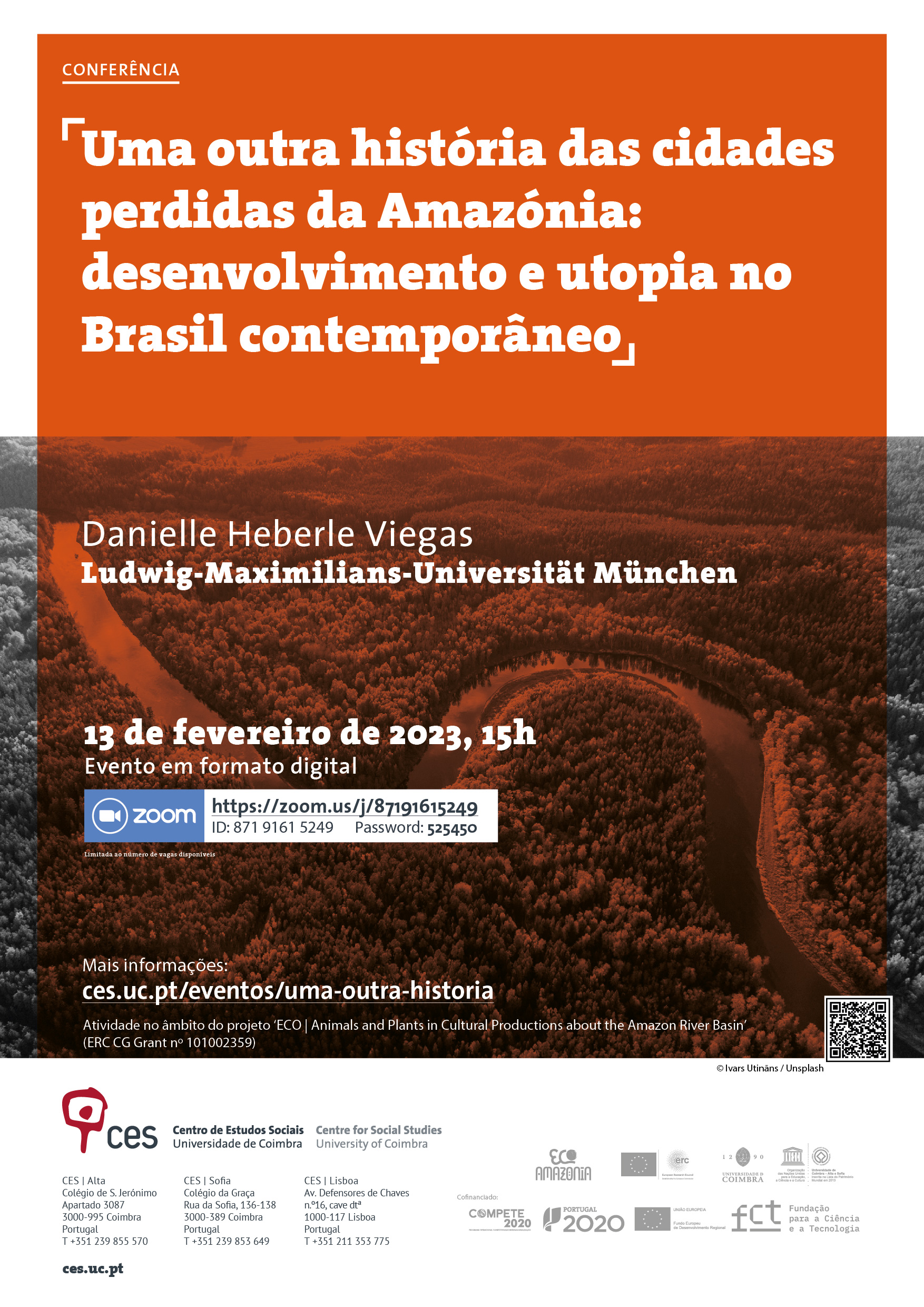 Another history of the lost cities of Amazonia: development and utopia in contemporary Brazil<span id="edit_41657"><script>$(function() { $('#edit_41657').load( "/myces/user/editobj.php?tipo=evento&id=41657" ); });</script></span>