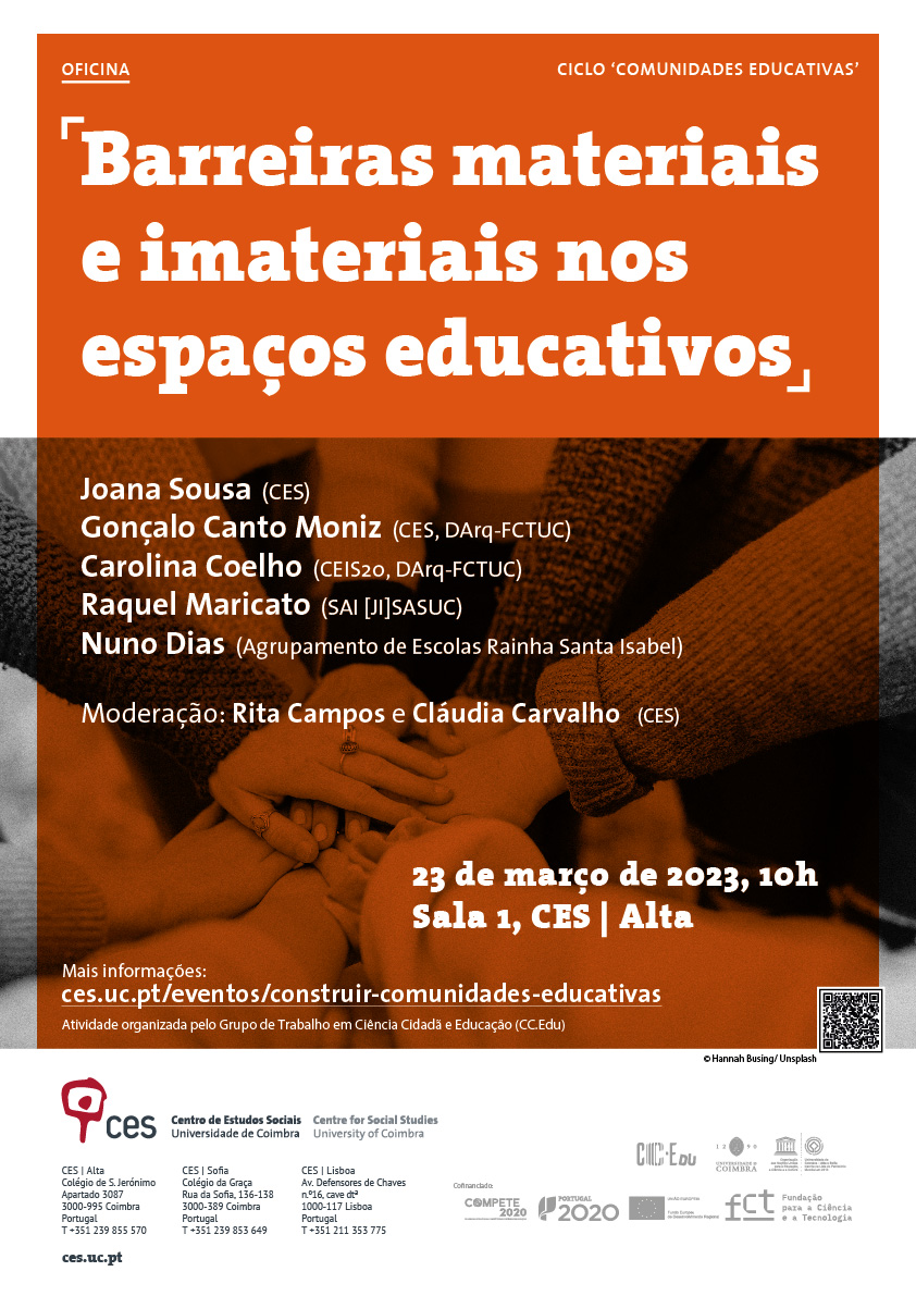 Barreiras materiais e imateriais nos espaços educativos<span id="edit_42362"><script>$(function() { $('#edit_42362').load( "/myces/user/editobj.php?tipo=evento&id=42362" ); });</script></span>