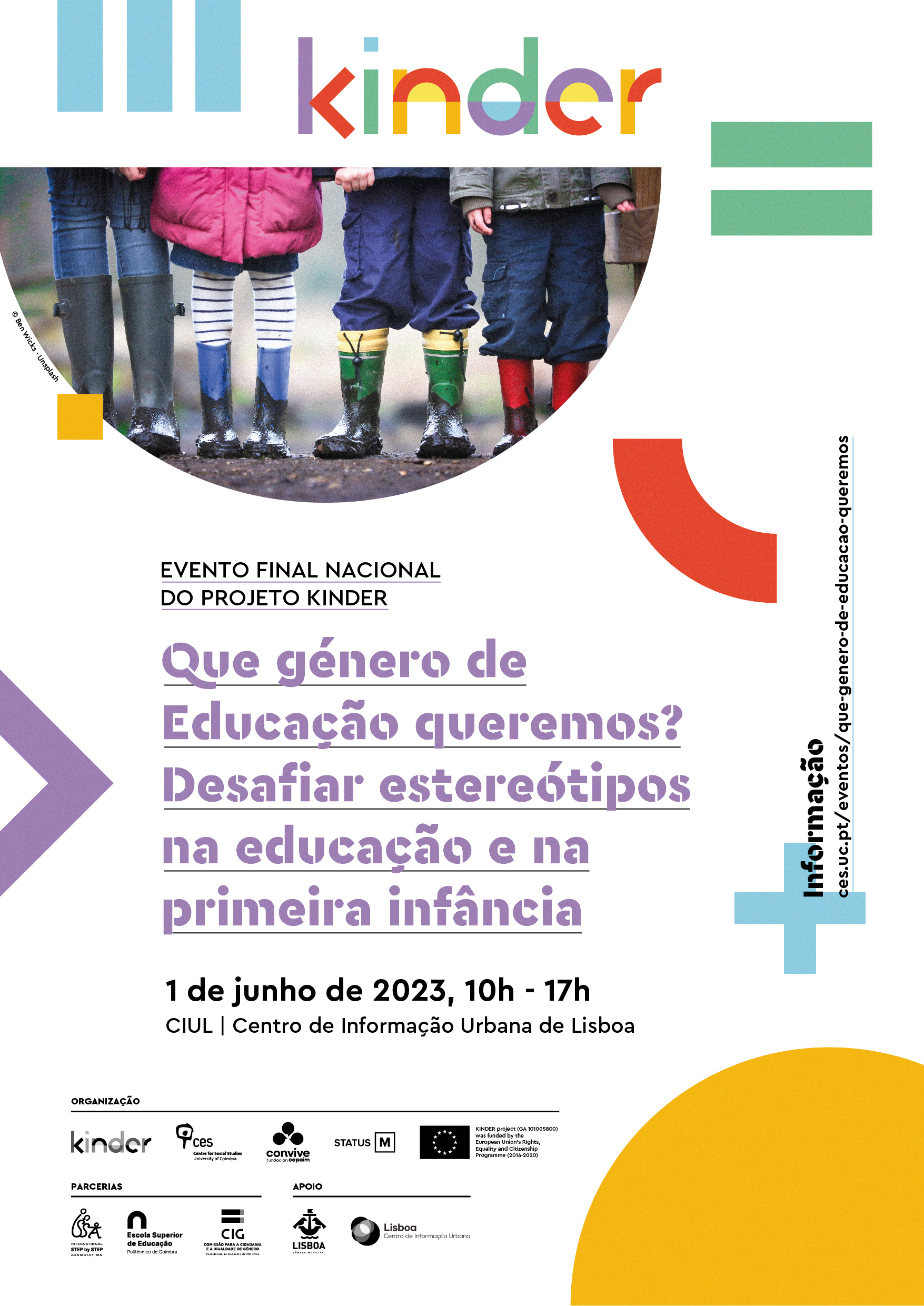 Que género de Educação queremos? Desafiar estereótipos na educação e na primeira infância<span id="edit_43173"><script>$(function() { $('#edit_43173').load( "/myces/user/editobj.php?tipo=evento&id=43173" ); });</script></span>