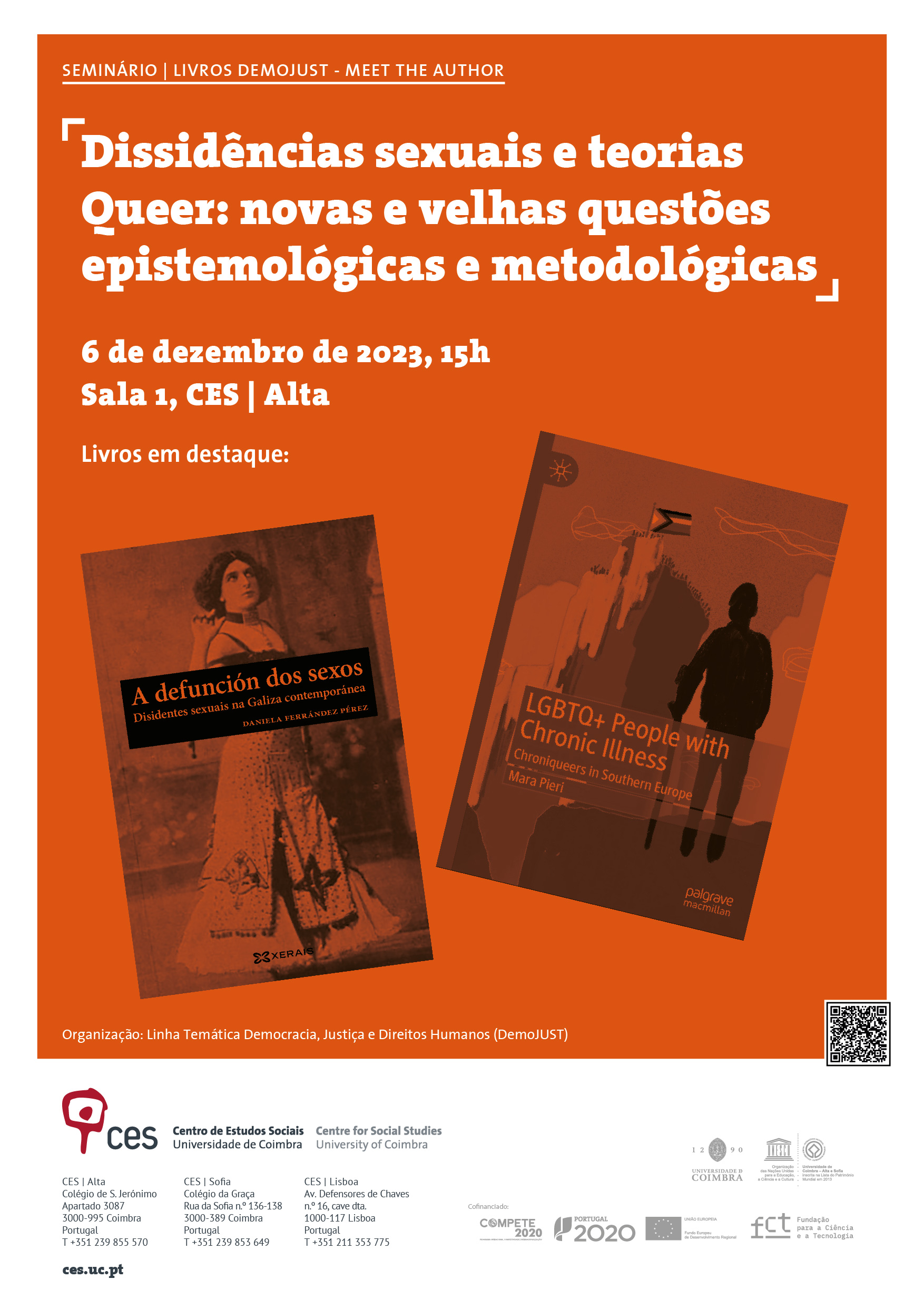 Sexual dissidences and Queer theories: new and old epistemological and methodological questions<span id="edit_43908"><script>$(function() { $('#edit_43908').load( "/myces/user/editobj.php?tipo=evento&id=43908" ); });</script></span>