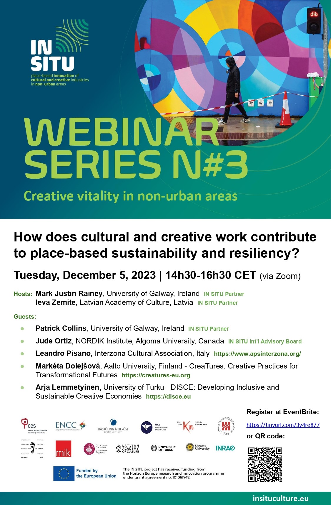 How does cultural and creative work contribute to place-based sustainability and resiliency?<span id="edit_44476"><script>$(function() { $('#edit_44476').load( "/myces/user/editobj.php?tipo=evento&id=44476" ); });</script></span>