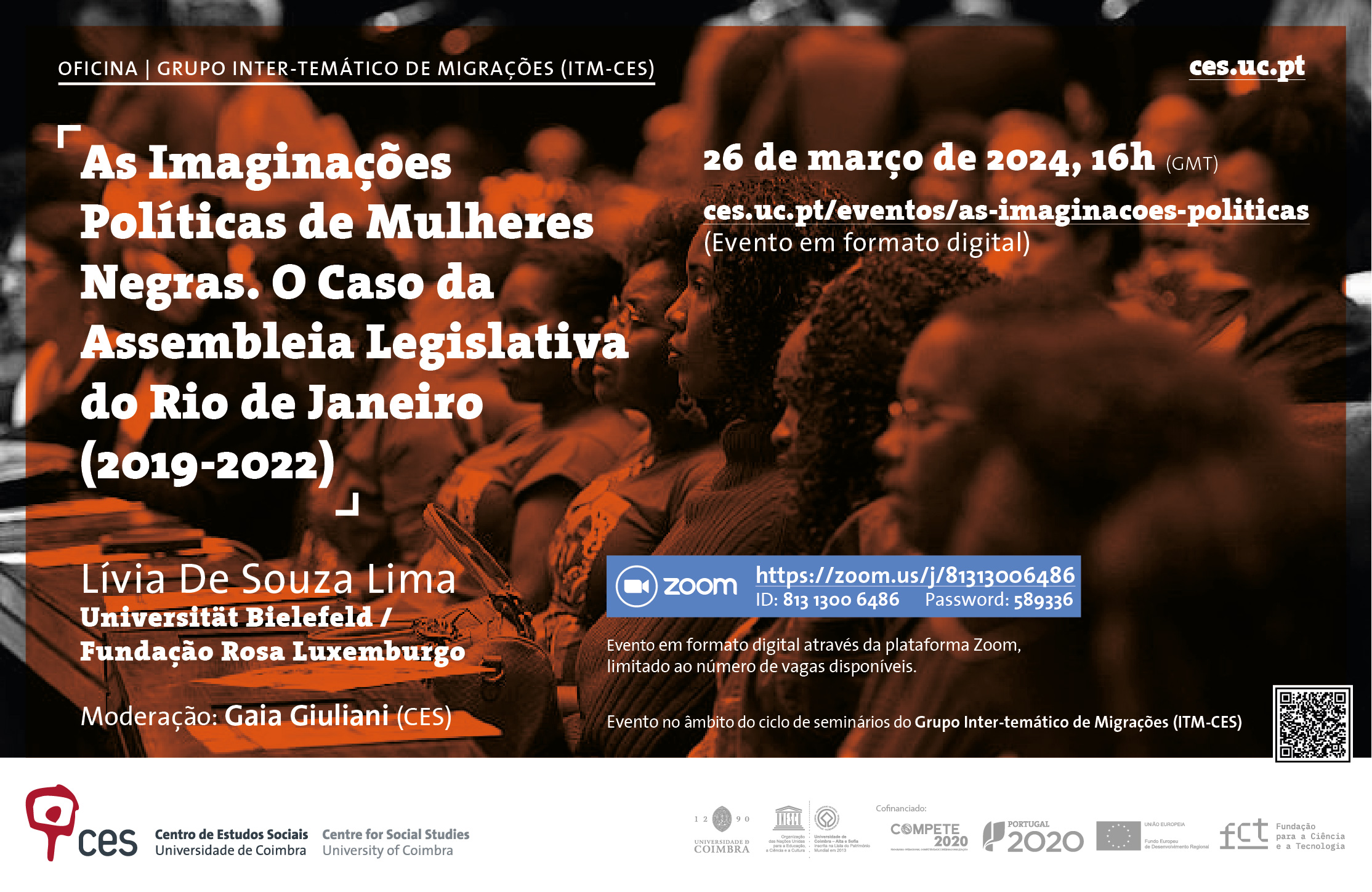 As Imaginações Políticas de Mulheres Negras. O Caso da Assembleia Legislativa do Rio de Janeiro (2019-2022)<span id="edit_44485"><script>$(function() { $('#edit_44485').load( "/myces/user/editobj.php?tipo=evento&id=44485" ); });</script></span>