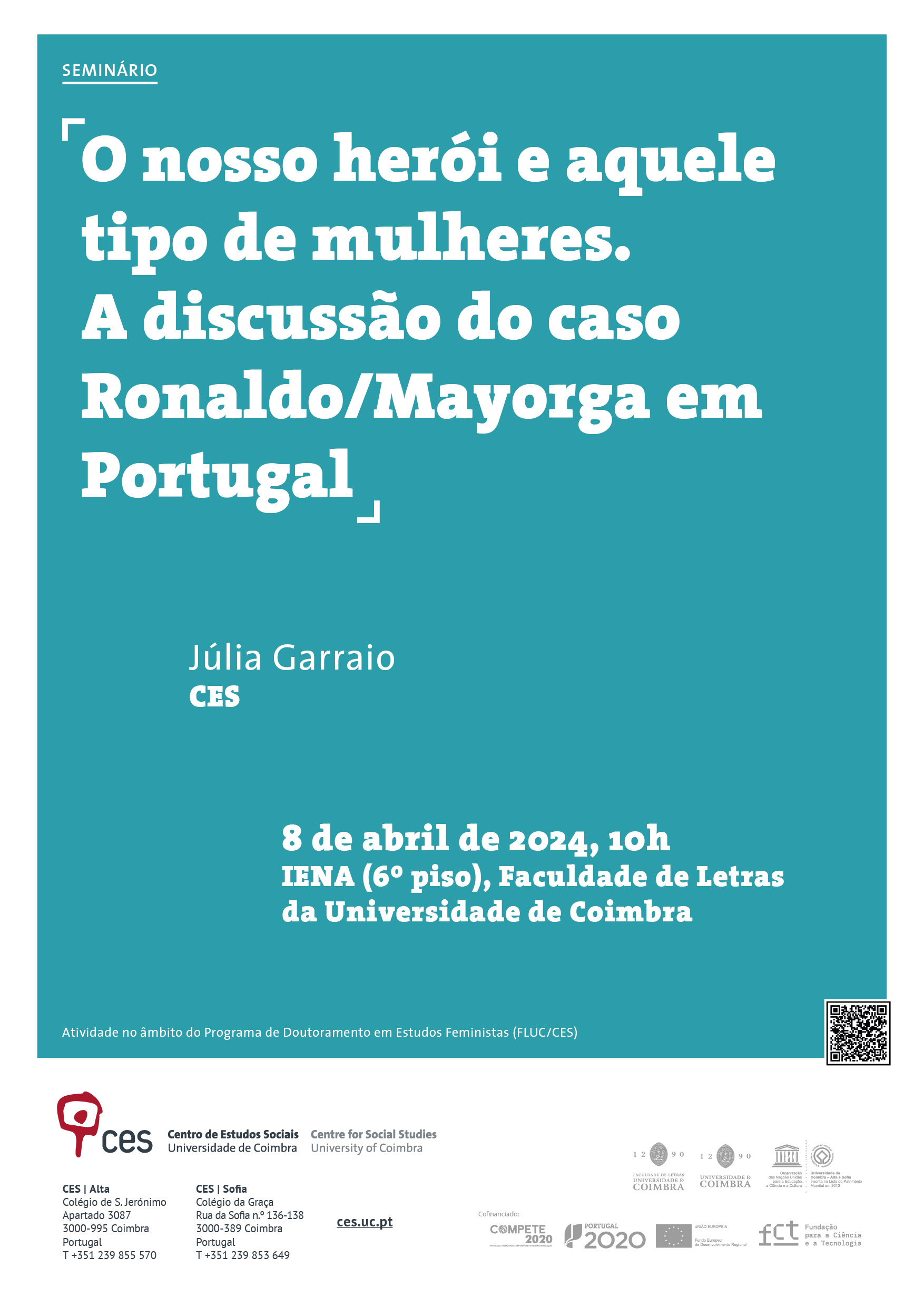 Our hero and that kind of woman. The discussion of the Ronaldo/Mayorga affair in Portugal <span id="edit_45350"><script>$(function() { $('#edit_45350').load( "/myces/user/editobj.php?tipo=evento&id=45350" ); });</script></span>