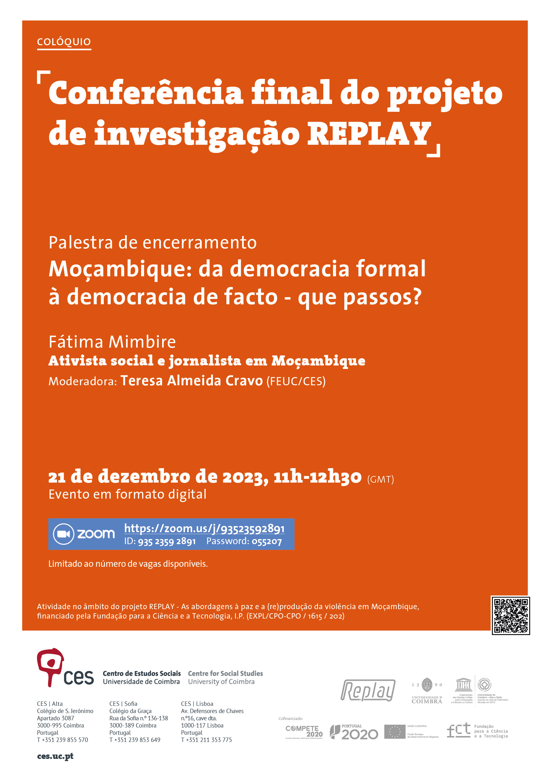 Moçambique: da democracia formal à democracia de facto - que passos?<span id="edit_45420"><script>$(function() { $('#edit_45420').load( "/myces/user/editobj.php?tipo=evento&id=45420" ); });</script></span>