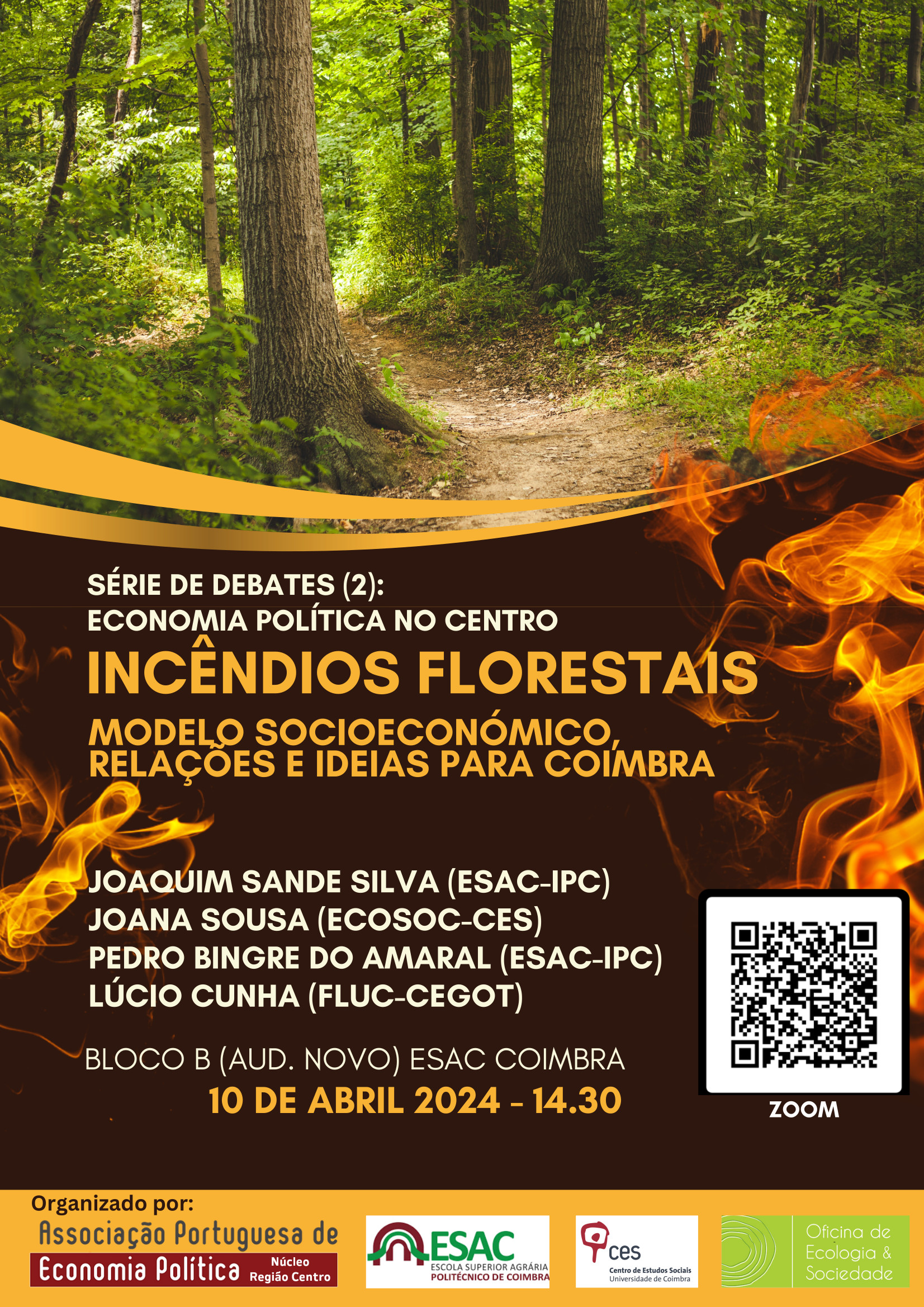 Forest fires and the socio-economic model: relationships and ideas for Coimbra <span id="edit_45555"><script>$(function() { $('#edit_45555').load( "/myces/user/editobj.php?tipo=evento&id=45555" ); });</script></span>