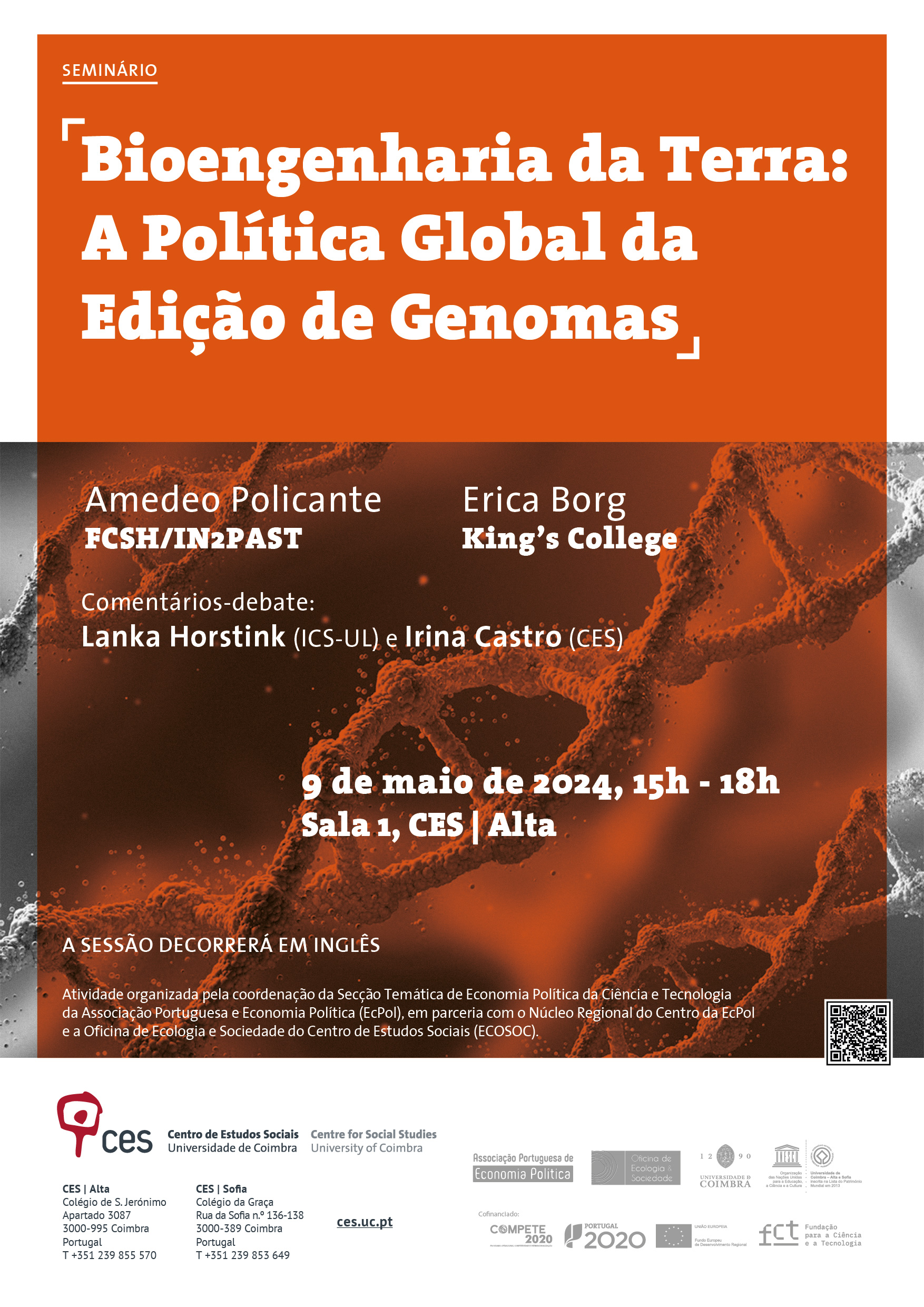 Bioengineering the Earth: The Global Politics of Genome Editing<span id="edit_45741"><script>$(function() { $('#edit_45741').load( "/myces/user/editobj.php?tipo=evento&id=45741" ); });</script></span>