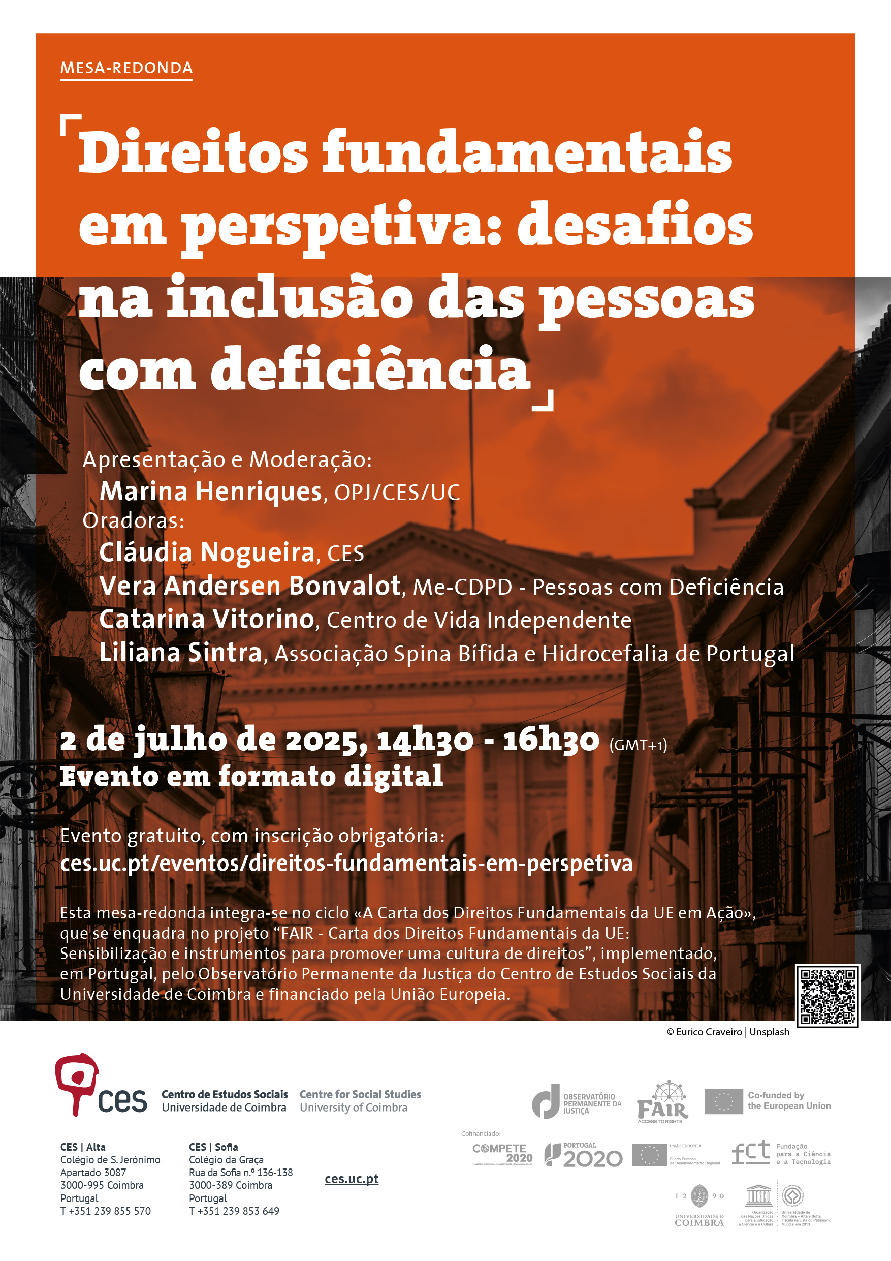 Fundamental rights in perspective: challenges in the inclusion of persons with disabilities<span id="edit_48132"><script>$(function() { $('#edit_48132').load( "/myces/user/editobj.php?tipo=evento&id=48132" ); });</script></span>
