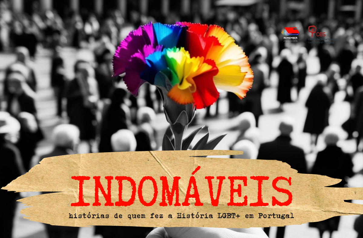 Indomáveis. Histórias de quem fez a história LGBT+ em Portugal<span id="edit_48164"><script>$(function() { $('#edit_48164').load( "/myces/user/editobj.php?tipo=destaque&id=48164" ); });</script></span>