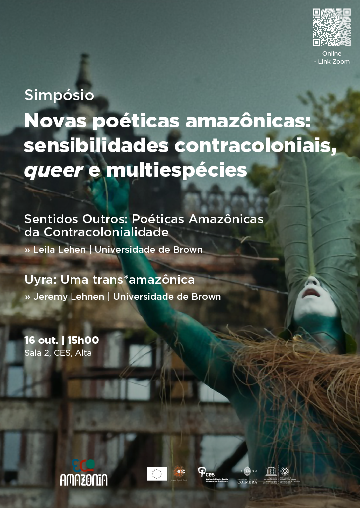 New Amazonian poetics: countercolonial, queer, and multispecies sensibilities<span id="edit_48634"><script>$(function() { $('#edit_48634').load( "/myces/user/editobj.php?tipo=evento&id=48634" ); });</script></span>