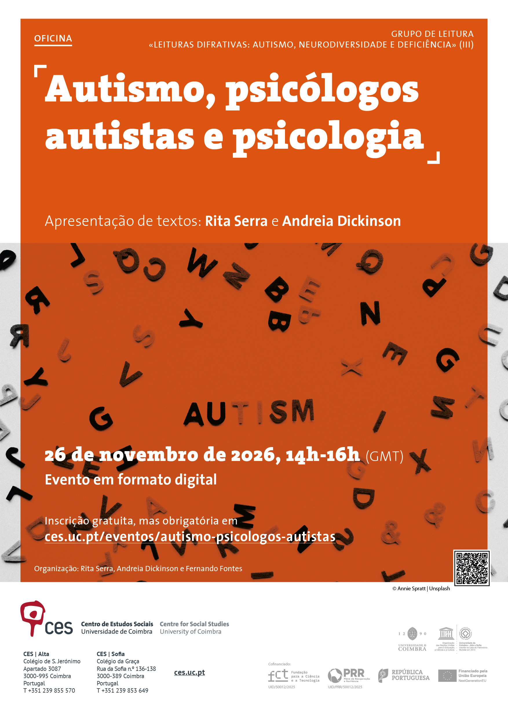 Autism, autistic psychologists and psychology<span id="edit_49573"><script>$(function() { $('#edit_49573').load( "/myces/user/editobj.php?tipo=evento&id=49573" ); });</script></span>