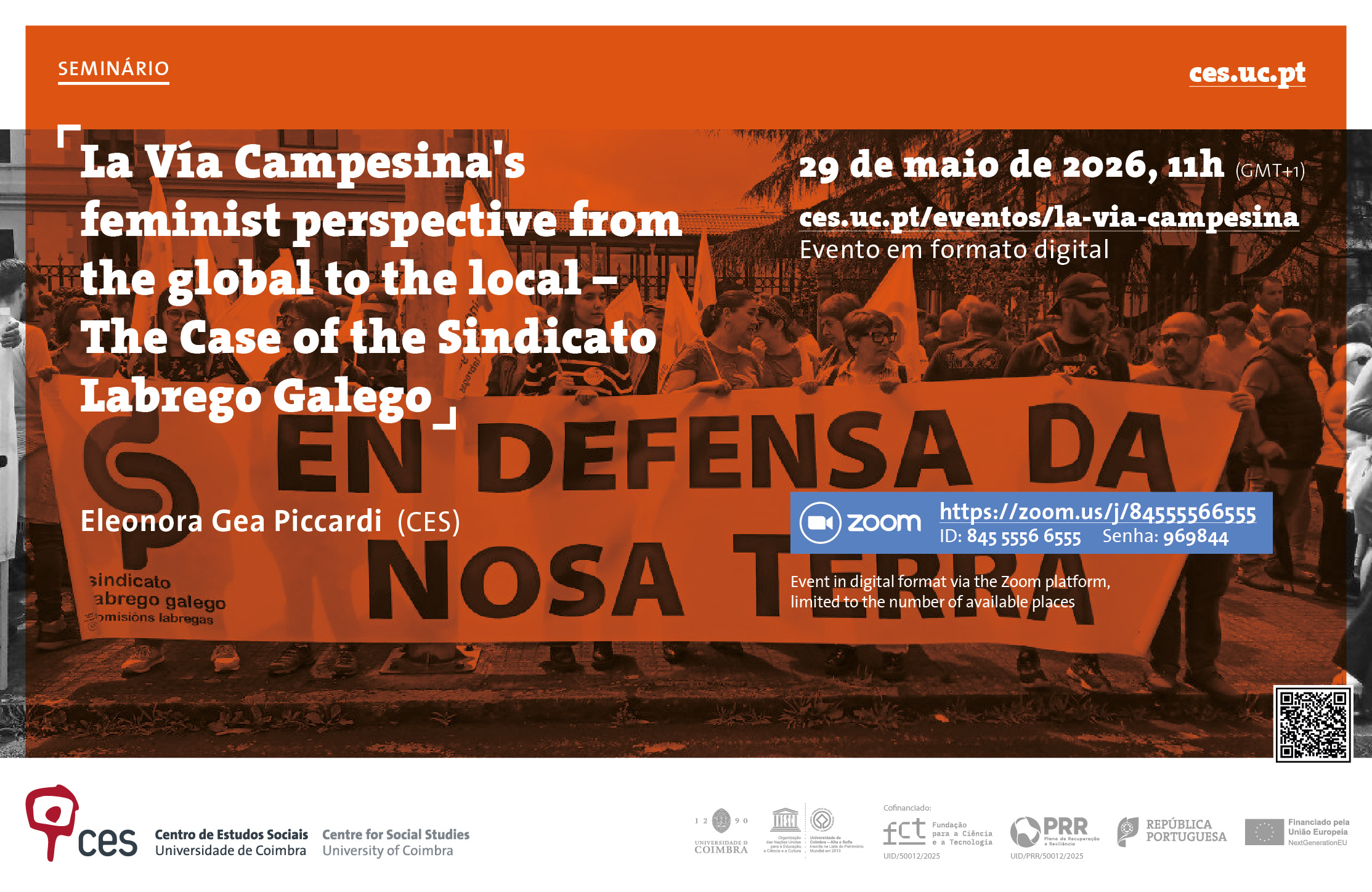 La V&iacute;a Campesina's feminist perspective from the global to the local &ndash; The Case of the Sindicato Labrego Galego<span id="edit_49630"><script>$(function() { $('#edit_49630').load( "/myces/user/editobj.php?tipo=evento&id=49630" ); });</script></span>
