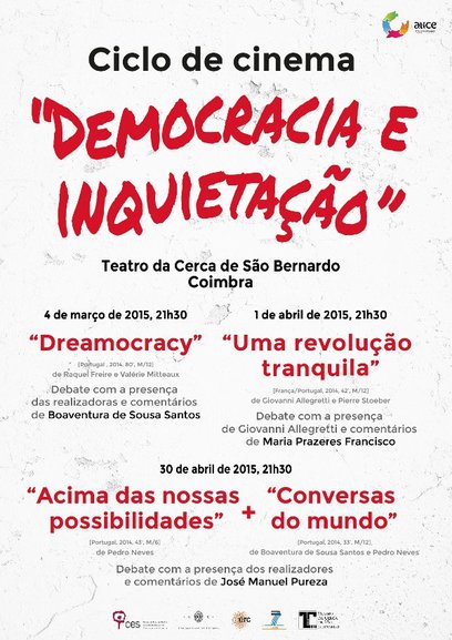 "Dreamocracy" de Raquel Freire e Valérie Mitteaux<span id="edit_11329"><script>$(function() { $('#edit_11329').load( "/myces/user/editobj.php?tipo=evento&id=11329" ); });</script></span>