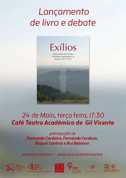 Exílios. Testemunhos de exilados e desertores na Europa (1961-1974)<span id="edit_13514"><script>$(function() { $('#edit_13514').load( "/myces/user/editobj.php?tipo=evento&id=13514" ); });</script></span>