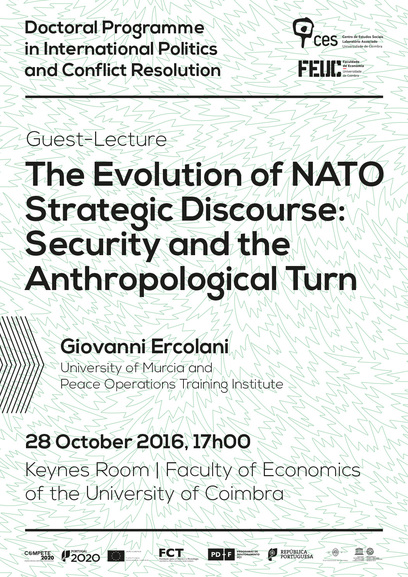 The Evolution of NATO Strategic Discourse: Security and the Anthropological Turn<span id="edit_14686"><script>$(function() { $('#edit_14686').load( "/myces/user/editobj.php?tipo=evento&id=14686" ); });</script></span>