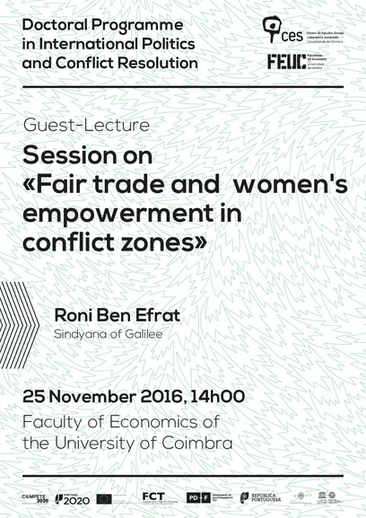 Session on “Fair trade and women's empowerment in conflict zones”<span id="edit_14688"><script>$(function() { $('#edit_14688').load( "/myces/user/editobj.php?tipo=evento&id=14688" ); });</script></span>
