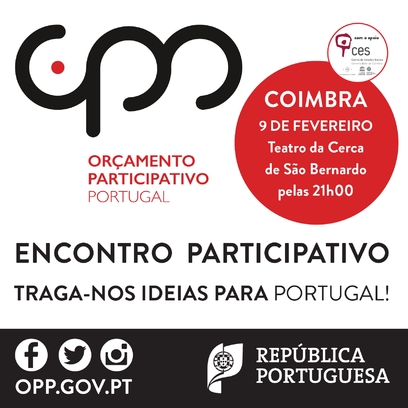 Orçamento Participativo Portugal em Coimbra<span id="edit_15872"><script>$(function() { $('#edit_15872').load( "/myces/user/editobj.php?tipo=evento&id=15872" ); });</script></span>