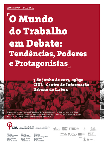 The World of Work in Debate: Trends, Powers and Protagonists<span id="edit_17188"><script>$(function() { $('#edit_17188').load( "/myces/user/editobj.php?tipo=evento&id=17188" ); });</script></span>