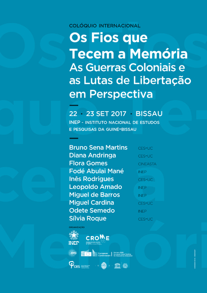 Strings that weave memory: on colonial wars and liberation struggles<span id="edit_17995"><script>$(function() { $('#edit_17995').load( "/myces/user/editobj.php?tipo=evento&id=17995" ); });</script></span>