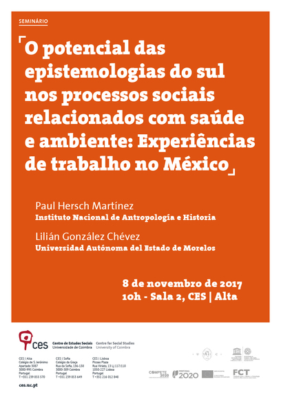The potential of Epistemologies of the South in social processes related to health and environment: Work experiences in Mexico<span id="edit_18455"><script>$(function() { $('#edit_18455').load( "/myces/user/editobj.php?tipo=evento&id=18455" ); });</script></span>
