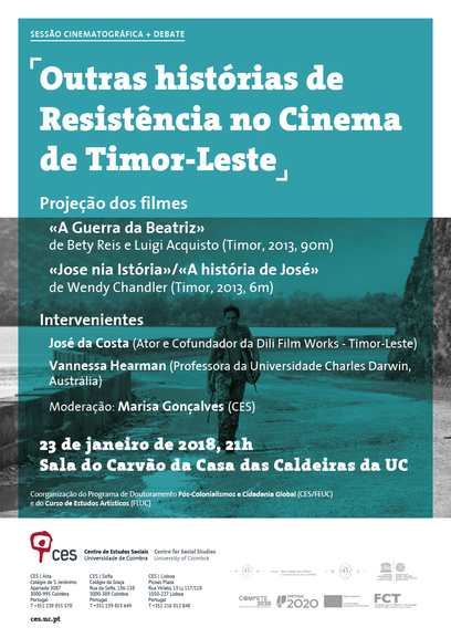 Outras histórias da Resistência no Cinema de Timor-Leste<span id="edit_18836"><script>$(function() { $('#edit_18836').load( "/myces/user/editobj.php?tipo=evento&id=18836" ); });</script></span>
