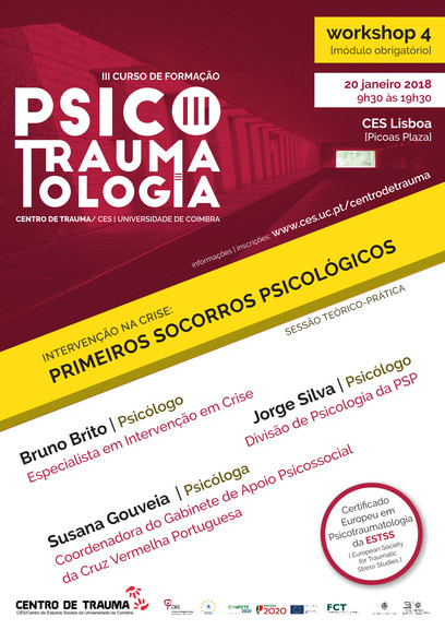 Intervenção na Crise: Primeiros Socorros Psicológicos <span id="edit_18848"><script>$(function() { $('#edit_18848').load( "/myces/user/editobj.php?tipo=evento&id=18848" ); });</script></span>
