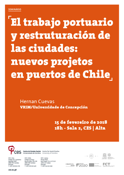 El trabajo portuario y restruturación de las ciudades: nuevos projetos en puertos de Chile<span id="edit_19178"><script>$(function() { $('#edit_19178').load( "/myces/user/editobj.php?tipo=evento&id=19178" ); });</script></span>