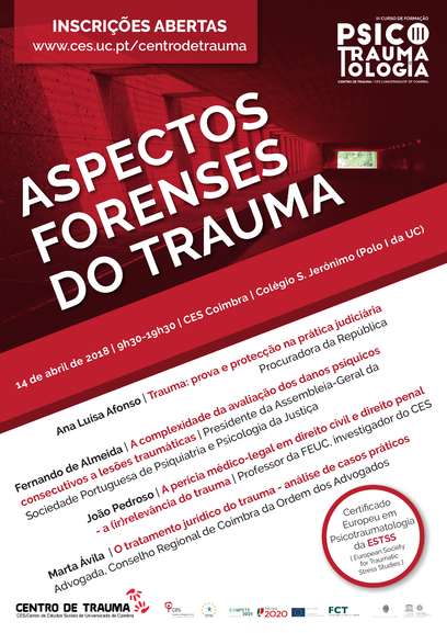Aspetos Forenses do Trauma<span id="edit_19537"><script>$(function() { $('#edit_19537').load( "/myces/user/editobj.php?tipo=evento&id=19537" ); });</script></span>