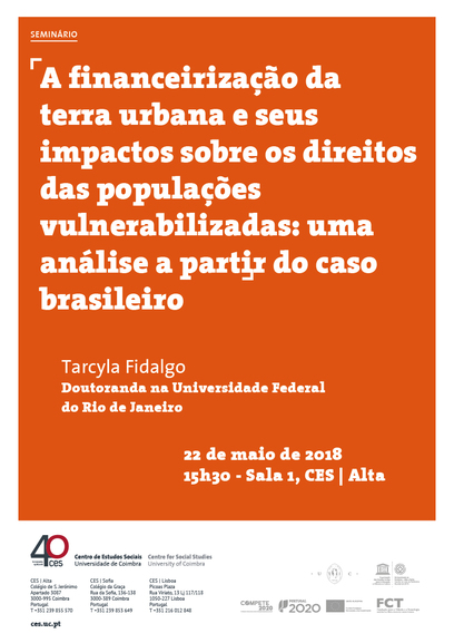 The financialisation of urban land and its impacts on the rights of vulnerable populations: an analysis based on the Brazilian case<span id="edit_19711"><script>$(function() { $('#edit_19711').load( "/myces/user/editobj.php?tipo=evento&id=19711" ); });</script></span>