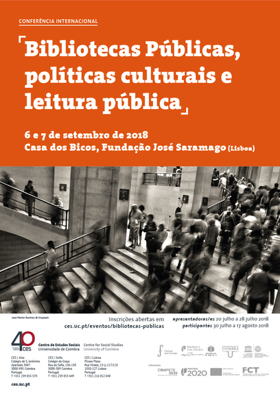 Bibliotecas Públicas, políticas culturais e leitura pública<span id="edit_19999"><script>$(function() { $('#edit_19999').load( "/myces/user/editobj.php?tipo=evento&id=19999" ); });</script></span>