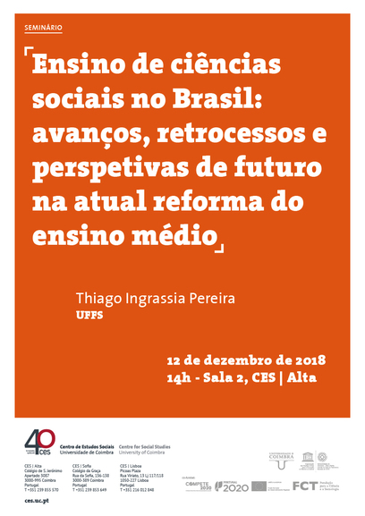 Ensino de ciências sociais no Brasil: avanços, retrocessos e perspetivas de futuro na atual reforma do ensino médio<span id="edit_21108"><script>$(function() { $('#edit_21108').load( "/myces/user/editobj.php?tipo=evento&id=21108" ); });</script></span>
