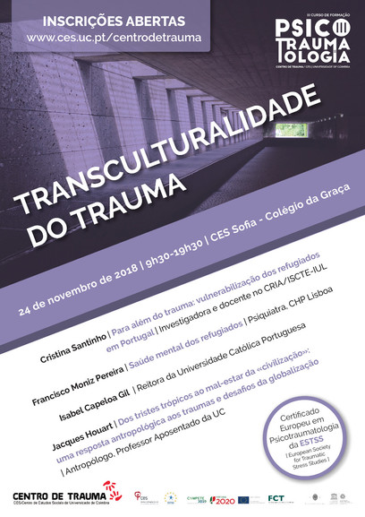 Transculturalidade do Trauma<span id="edit_21110"><script>$(function() { $('#edit_21110').load( "/myces/user/editobj.php?tipo=evento&id=21110" ); });</script></span>