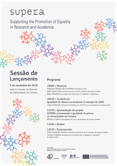 Projeto SUPERA | Supporting the Promotion of Equality in Research and Academia<span id="edit_21191"><script>$(function() { $('#edit_21191').load( "/myces/user/editobj.php?tipo=evento&id=21191" ); });</script></span>