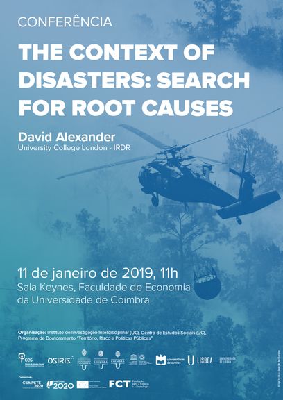 The Context of Disasters: Search for Root Causes<span id="edit_21904"><script>$(function() { $('#edit_21904').load( "/myces/user/editobj.php?tipo=evento&id=21904" ); });</script></span>