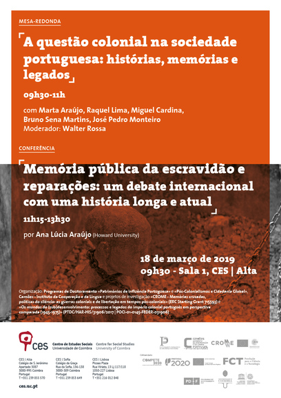 Memória pública da escravidão e reparações: um debate internacional com uma história longa e atual<span id="edit_23828"><script>$(function() { $('#edit_23828').load( "/myces/user/editobj.php?tipo=evento&id=23828" ); });</script></span>